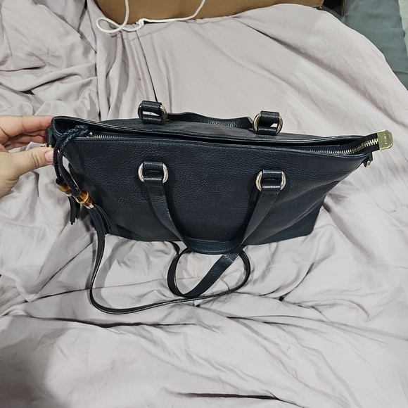 Gucci Bamboo Tassel Tote Bag / Cross Body - Picture 7 of 13